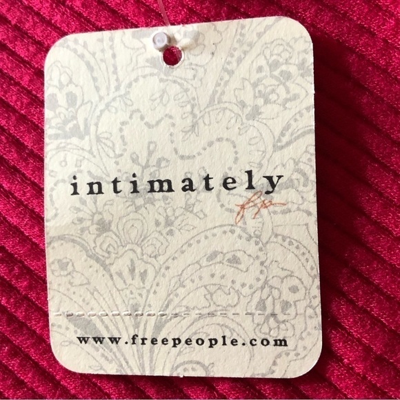 Free People Intimately Free Cherry Brami Xtra Small Small - Picture 7 of 7